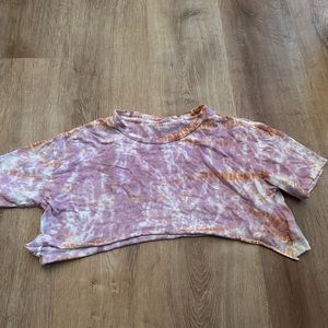 Aero Crop Top - Tie Dye